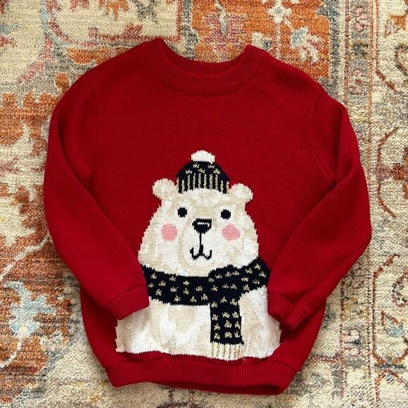 Old Navy Toddler Girl Knitted Sweater - Picture 1 of 4